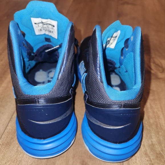 2012 Lunar Hyperdunk 2012+ | Black Blue Glow | Size M8 - Picture 8 of 9